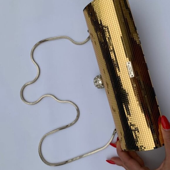 Rare Kate Spade “Song and Dance Quinlan” Clutch – Disco Chic Statement Bag! - Picture 1 of 11